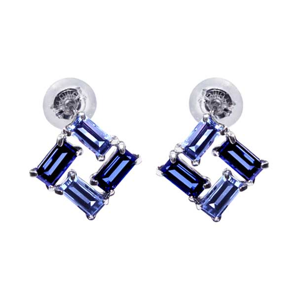 Blue Sapphire Earrings 01