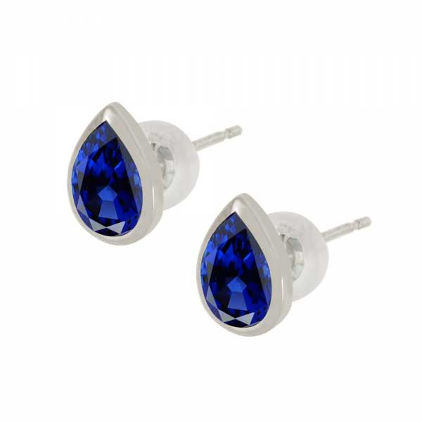 Blue Sapphire Earrings 02