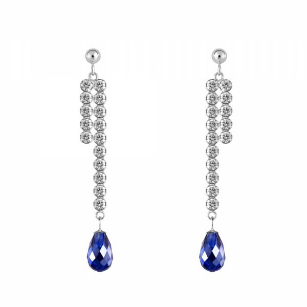 Blue Sapphire Earrings 03
