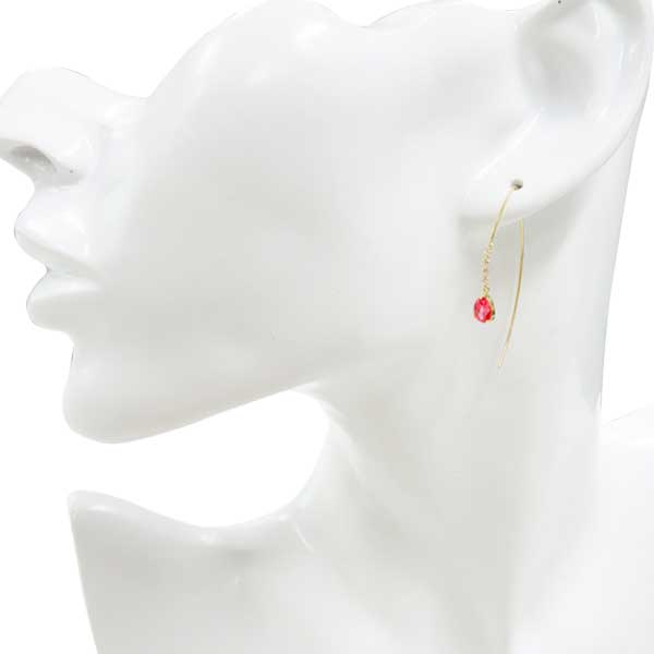 Padparadscha Sapphire Earrings 02