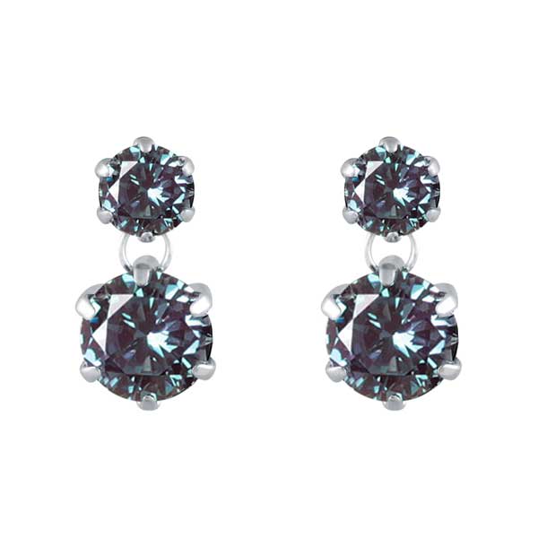Alexandrite Ceramic Earrings