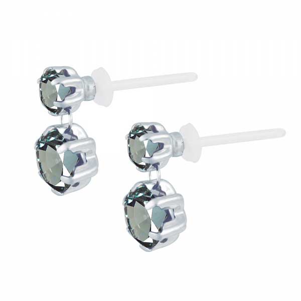 Alexandrite Ceramic Earrings