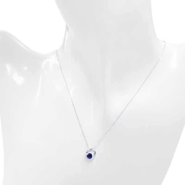 Blue Sapphire Pendant 02