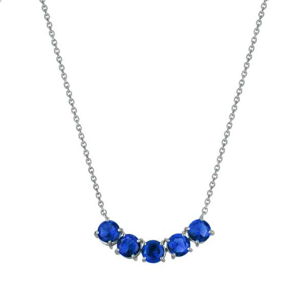Blue Sapphire Pendant 03