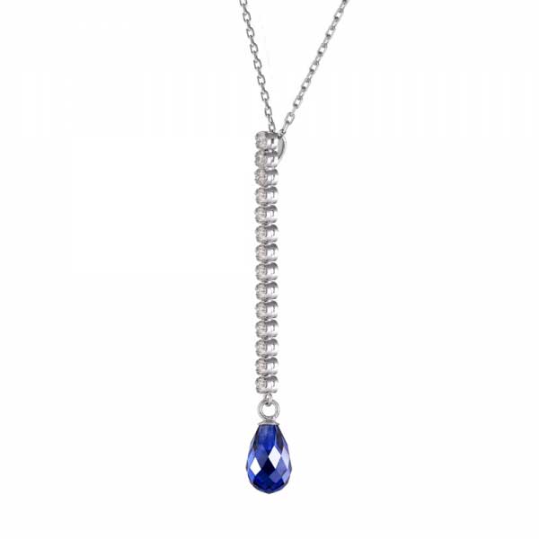 Blue Sapphire Pendant 05