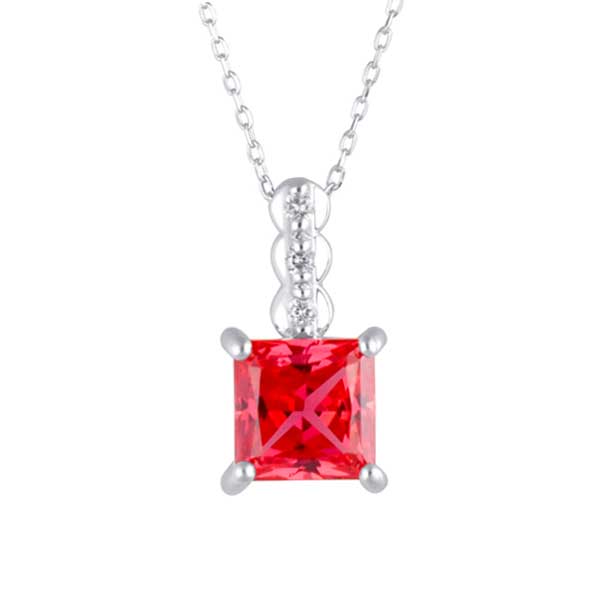 Padparadscha Sapphire Pendant 03