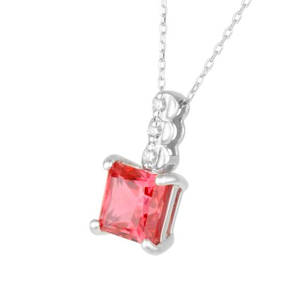 Padparadscha Sapphire Pendant 03