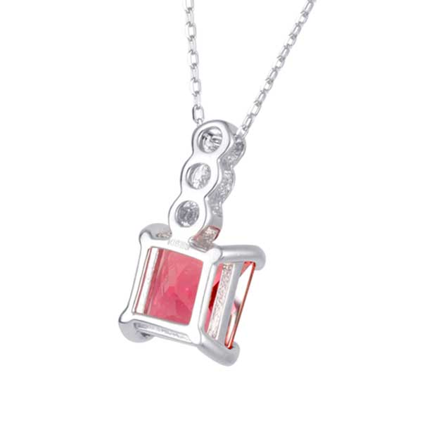 Padparadscha Sapphire Pendant 03