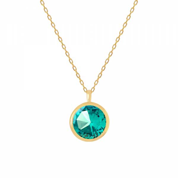 Green Chrysoberyl Pendant 02