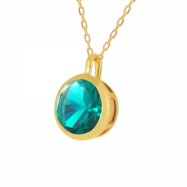 Green Chrysoberyl Pendant 02