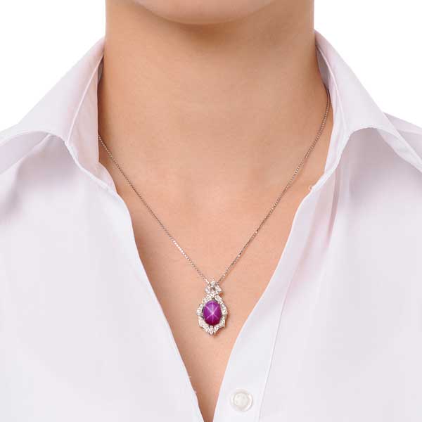 Star Ruby Pendant 02