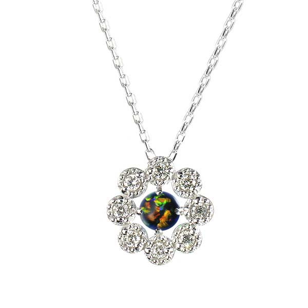Black Opal Pendant 01
