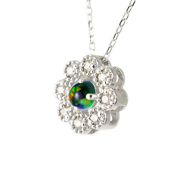 Black Opal Pendant 01