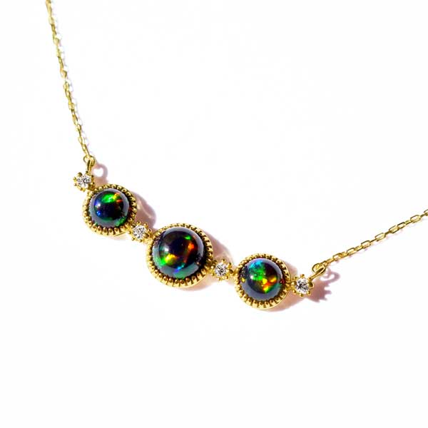 Black Opal Pendant 03