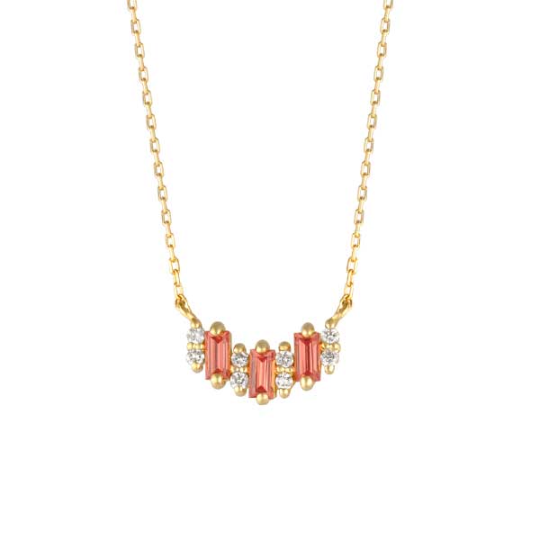 Padparadscha Sapphire Pendant 06