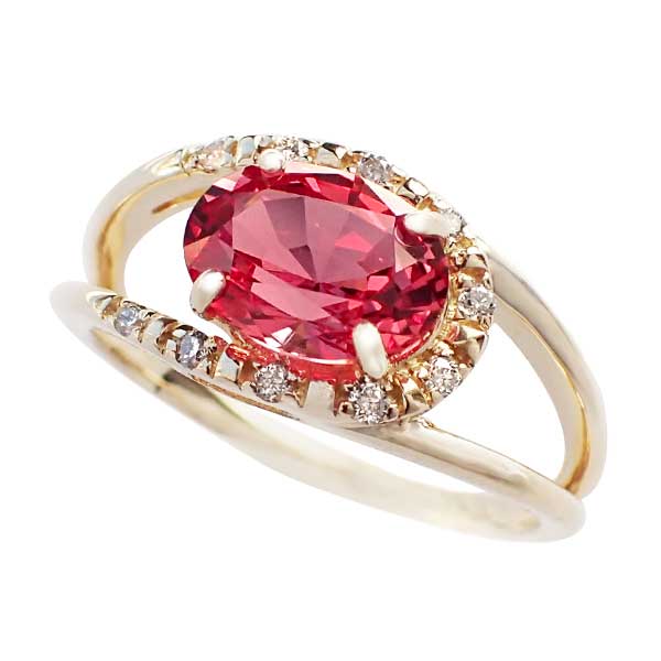 Padparadscha Sapphire Ring 01