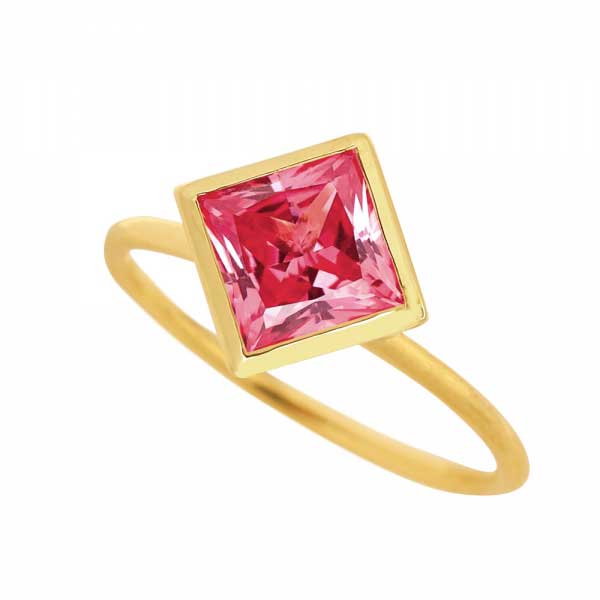 Padparadscha Sapphire Ring 02