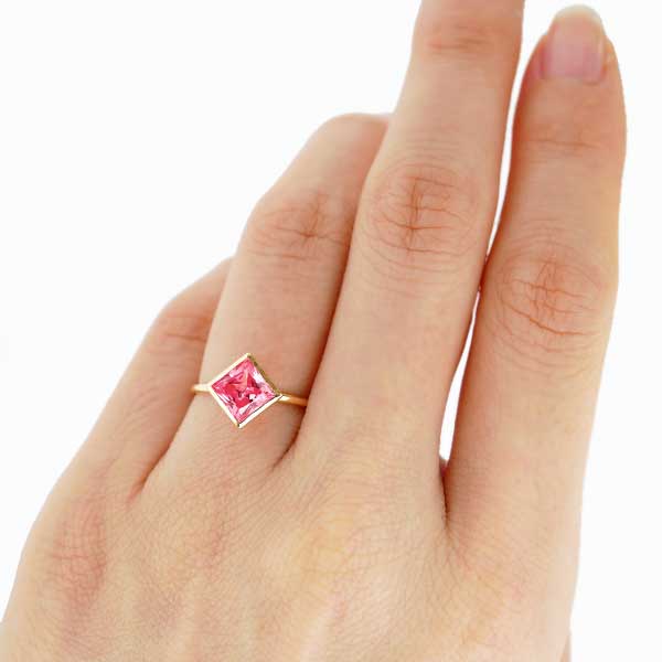 Padparadscha Sapphire Ring 02