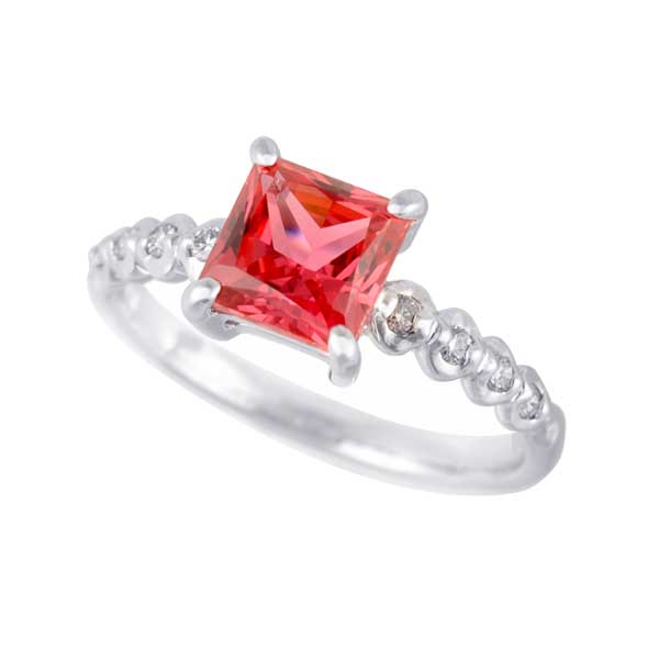 Padparadscha Sapphire Ring 03