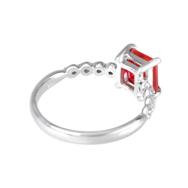 Padparadscha Sapphire Ring 03