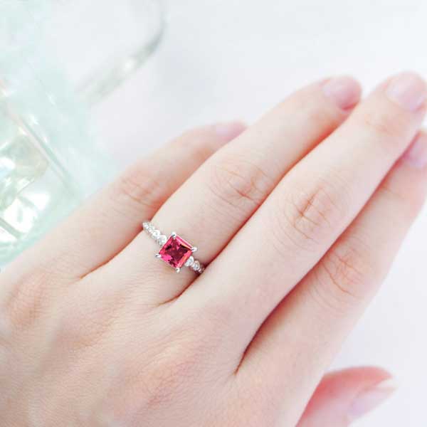 Padparadscha Sapphire Ring 03