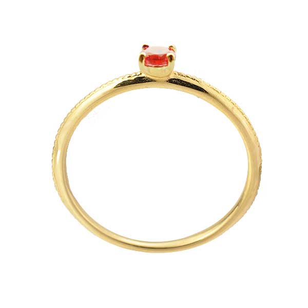 Padparadscha Sapphire Ring 04