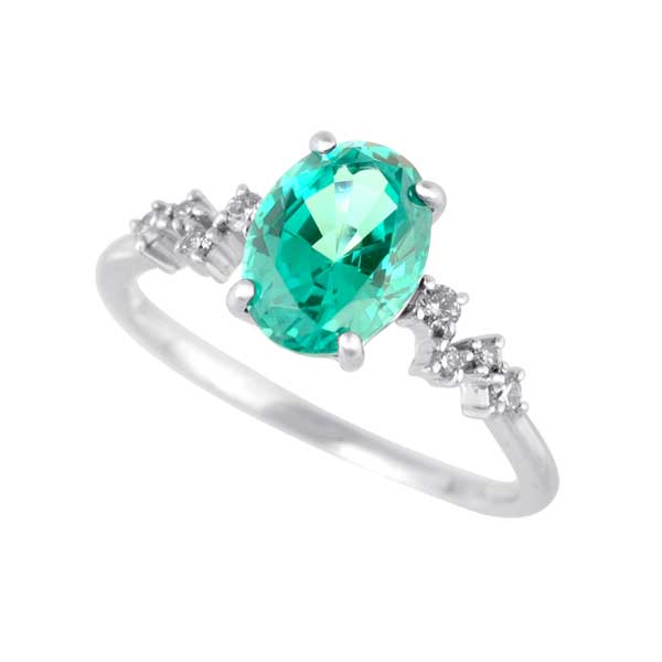 Green Chrysoberyl Ring 01