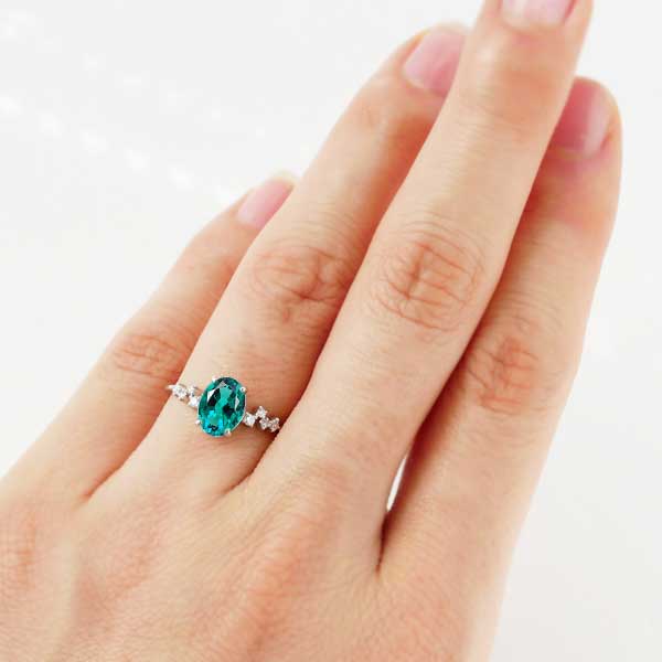 Green Chrysoberyl Ring 01