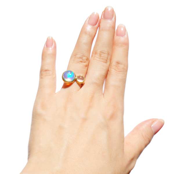 Water Opal Ring 01
