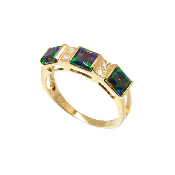 Black Opal Ring 01