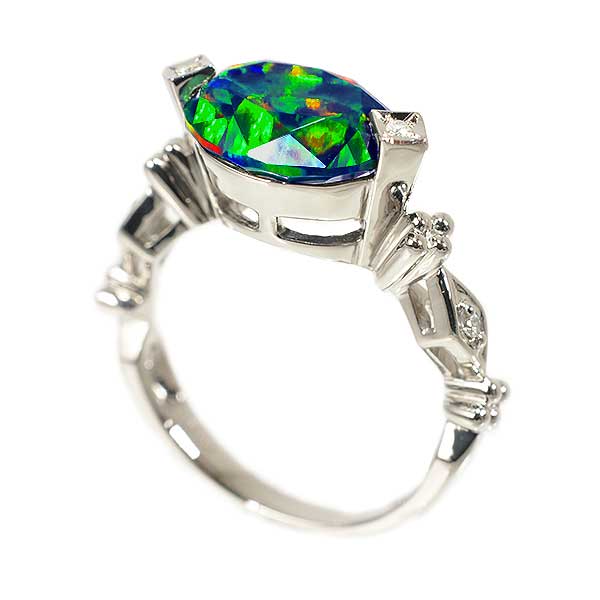 Black Opal Ring 02