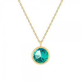 Green Chrysoberyl Pendant 02