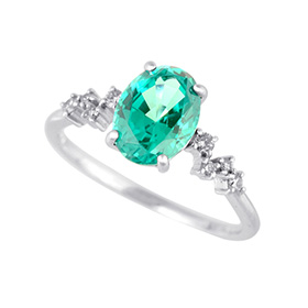 Green Chrysoberyl Ring 01