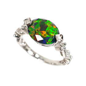 Black Opal Ring 02